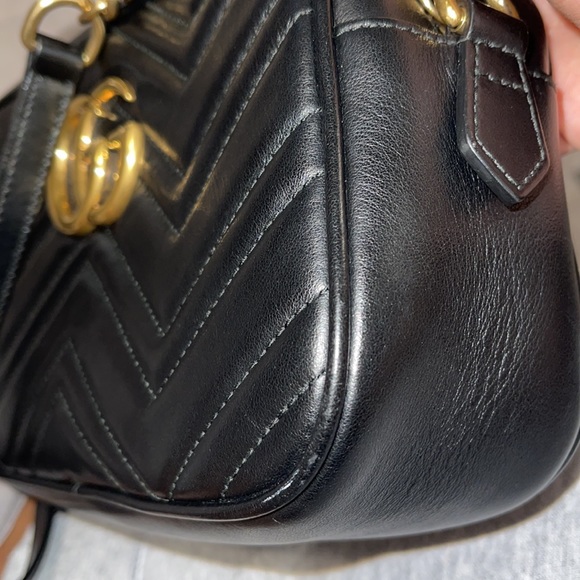 GG Marmont small matelassé shoulder bag - Picture 11 of 16